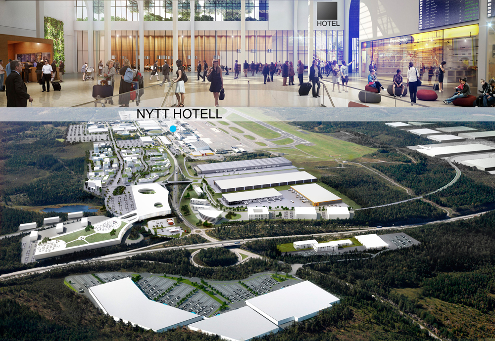 Nytt hotell vid Göteborg Landvetter Airport planeras.